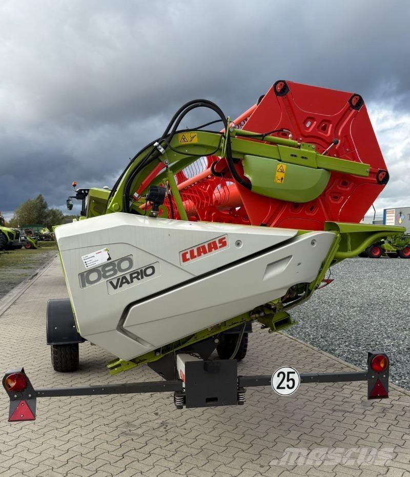 CLAAS V1080 Žatevné hlavy