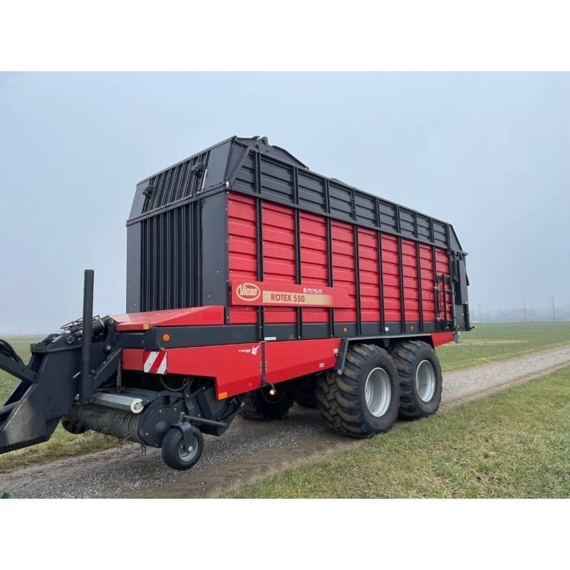 Vicon Rotex 550 Ďalšie prívesy