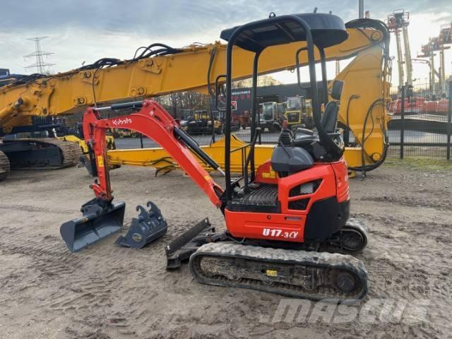 Kubota U 17-3 Mini rýpadlá < 7t