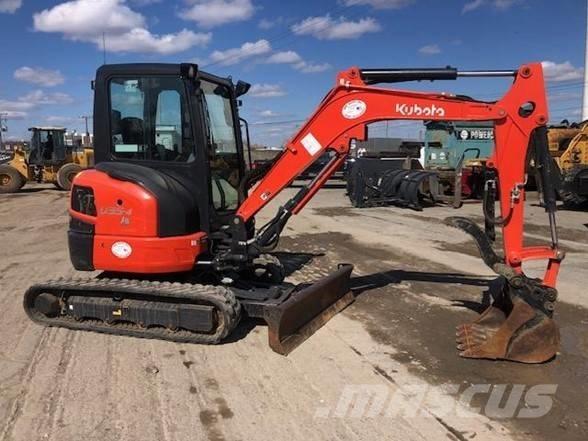 Kubota U 35-4 Mini rýpadlá < 7t
