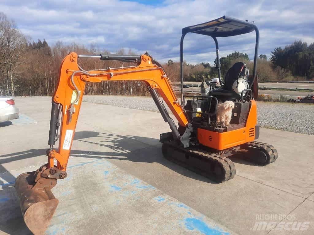 Hitachi ZX19U-5A Mini rýpadlá < 7t