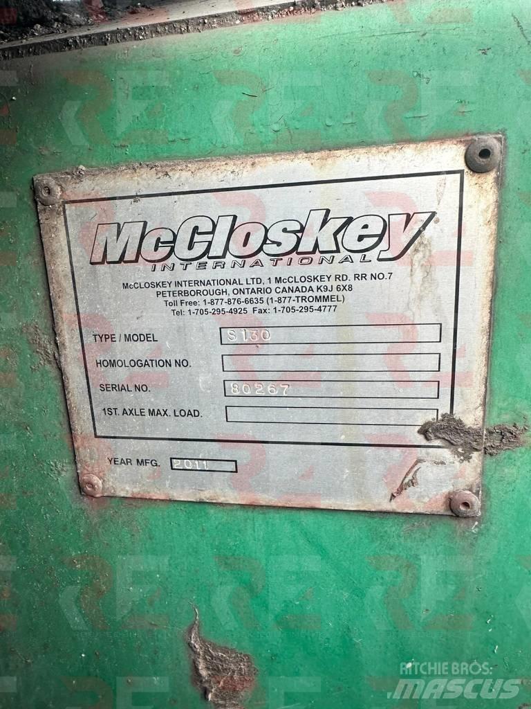 McCloskey S130 Mobilné triediče