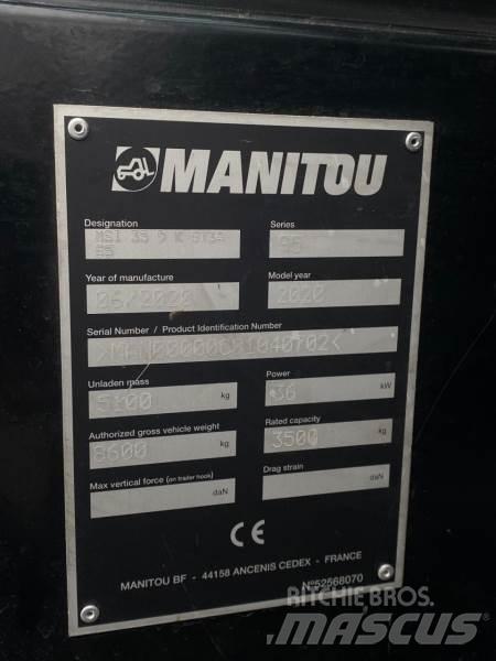 Manitou MSI35 Terénne vysokozdvižné vozíky