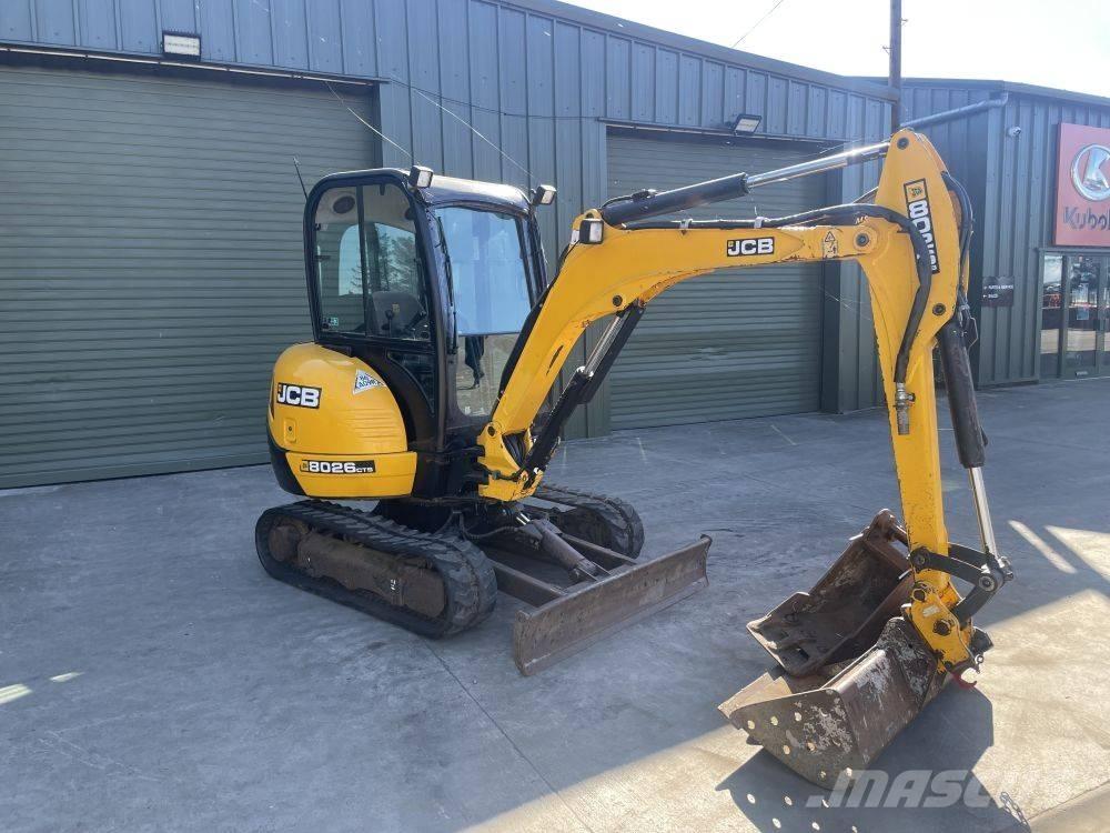 JCB 8026 Mini rýpadlá < 7t