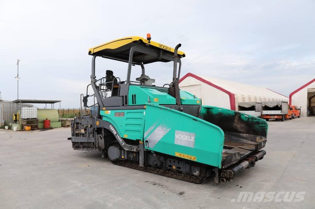 Vögele Super 1800 - 2 Finišéry