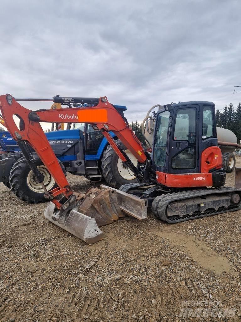 Kubota U 55-4 Mini rýpadlá < 7t