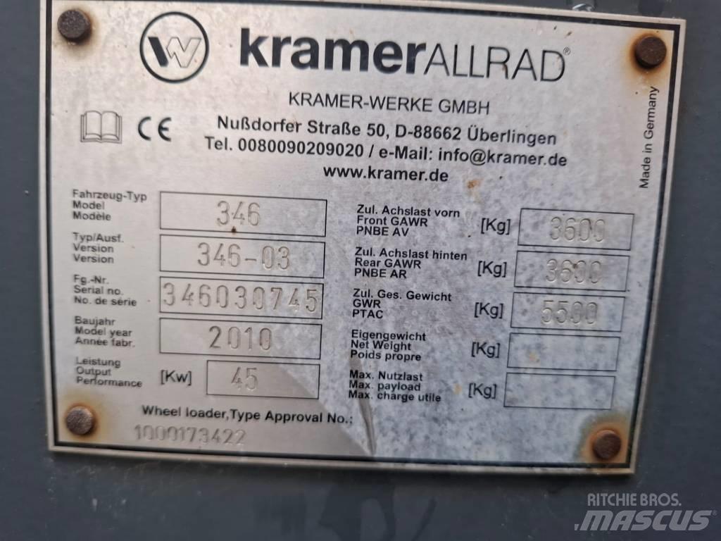 Kramer 750 Kolesové nakladače