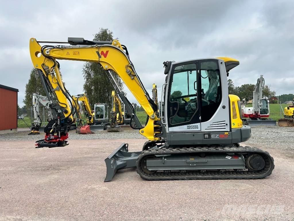 Wacker Neuson EZ80 Midi rýpadlá 7 t - 12 t