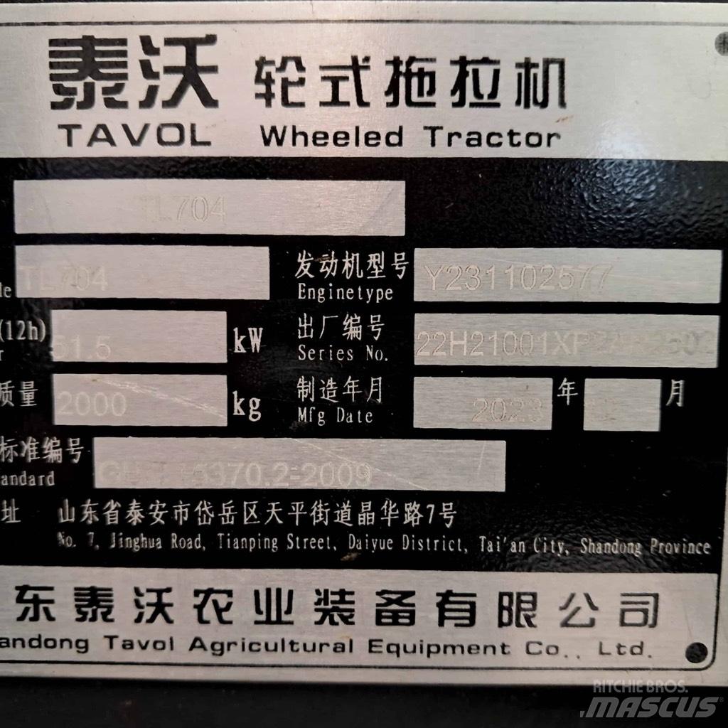  Tavol TL704 Traktory