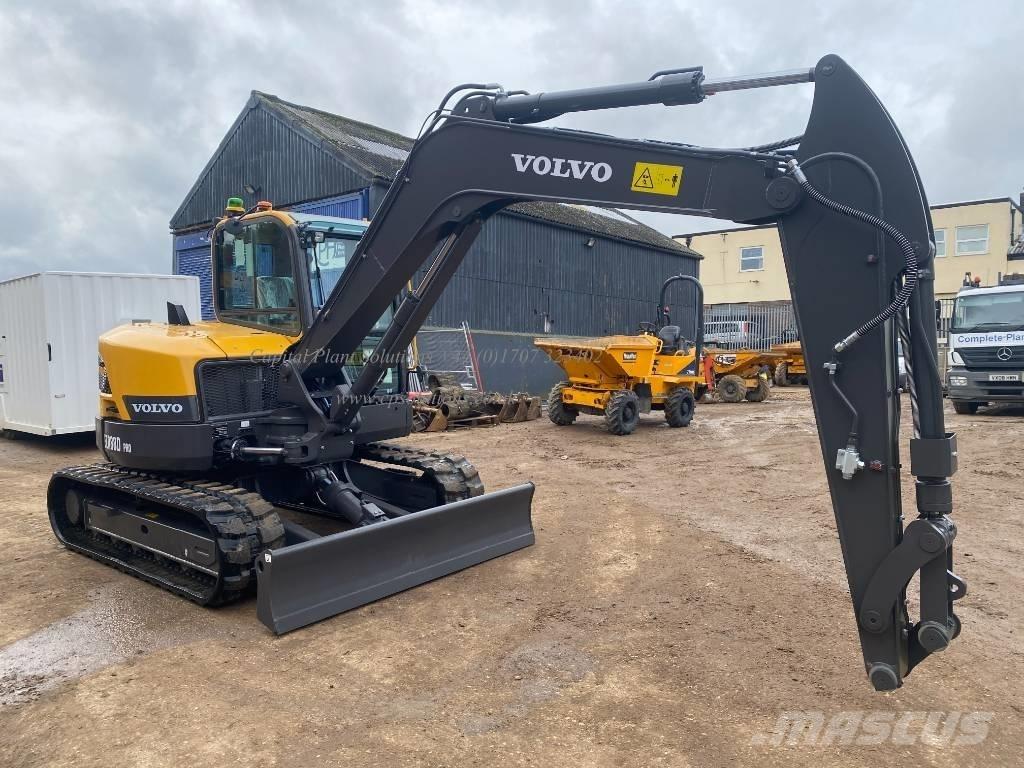 Volvo ECR 88 D PRO Midi rýpadlá 7 t - 12 t