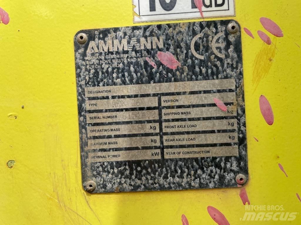 Ammann ARX 26 Tandemové valce