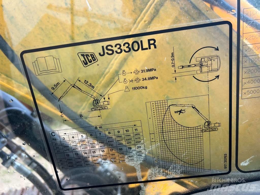 JCB Js 330 lr Rýpadlá s dlhým dosahom