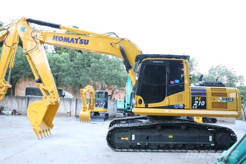 Komatsu PC 210-8 Pásové rýpadlá