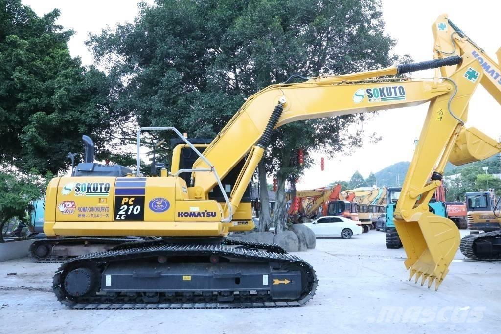 Komatsu PC 210-8 Pásové rýpadlá