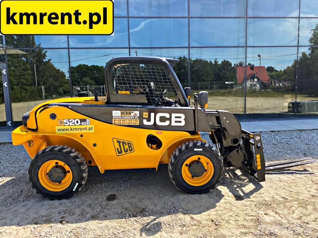 JCB 520-40 Teleskopické manipulátory
