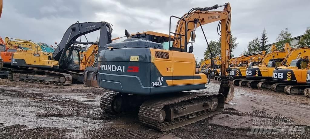 Hyundai HX 140 L Pásové rýpadlá