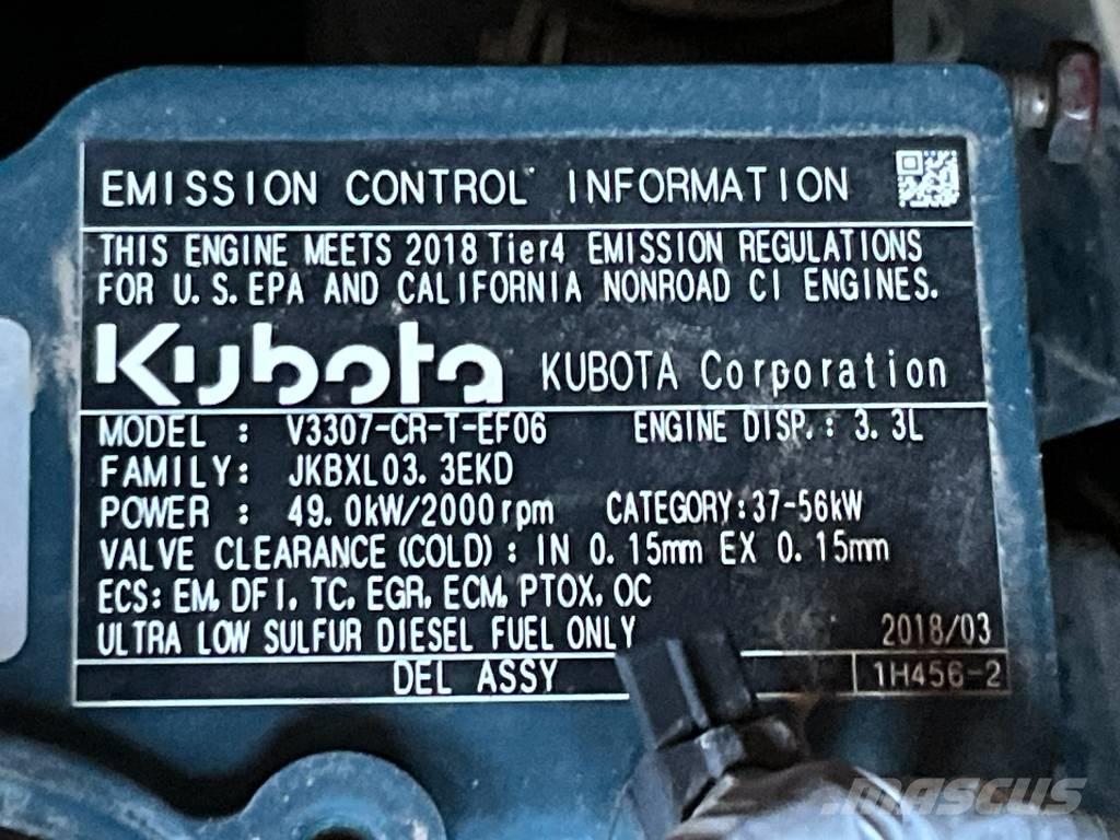 Kubota KX 080-4 A Midi rýpadlá 7 t - 12 t