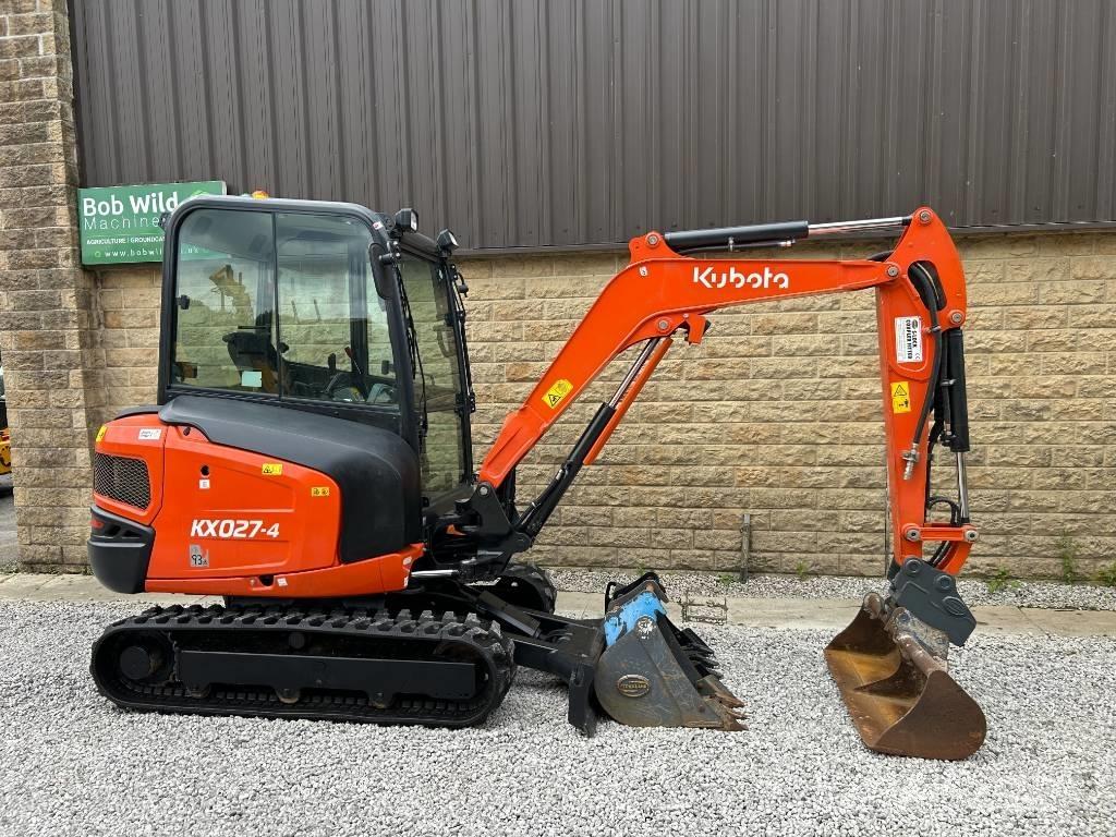 Kubota KX027-4 Mini rýpadlá < 7t