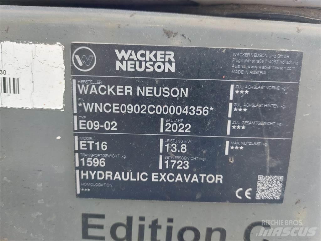 Wacker Neuson ET16 Pásové rýpadlá