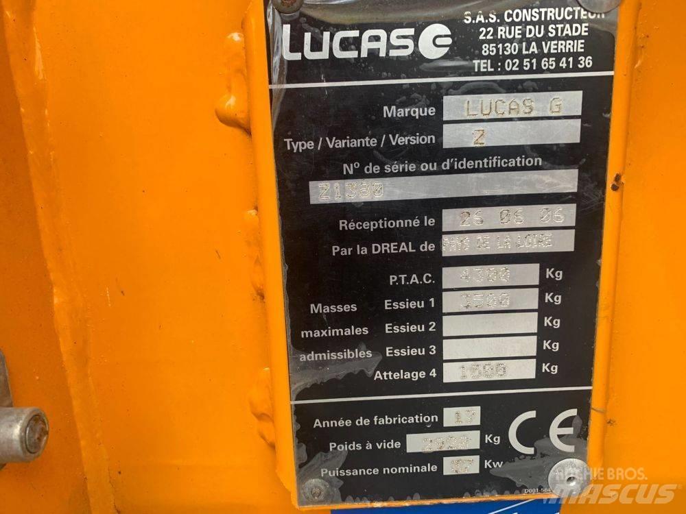 Lucas Castor 60 Drviče a rezače balíkov