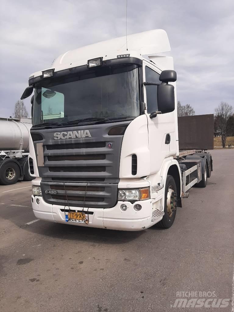 Scania G 420 Nosiče kontajnerov/Prepravníky kontajnerov