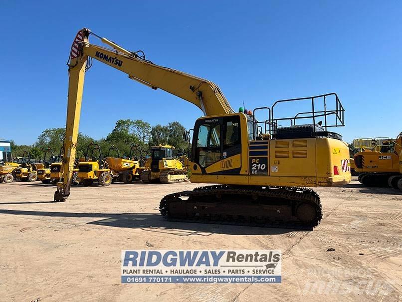 Komatsu PC 210 LC Rýpadlá s dlhým dosahom