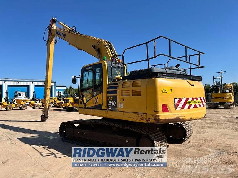 Komatsu PC 210 LC Rýpadlá s dlhým dosahom