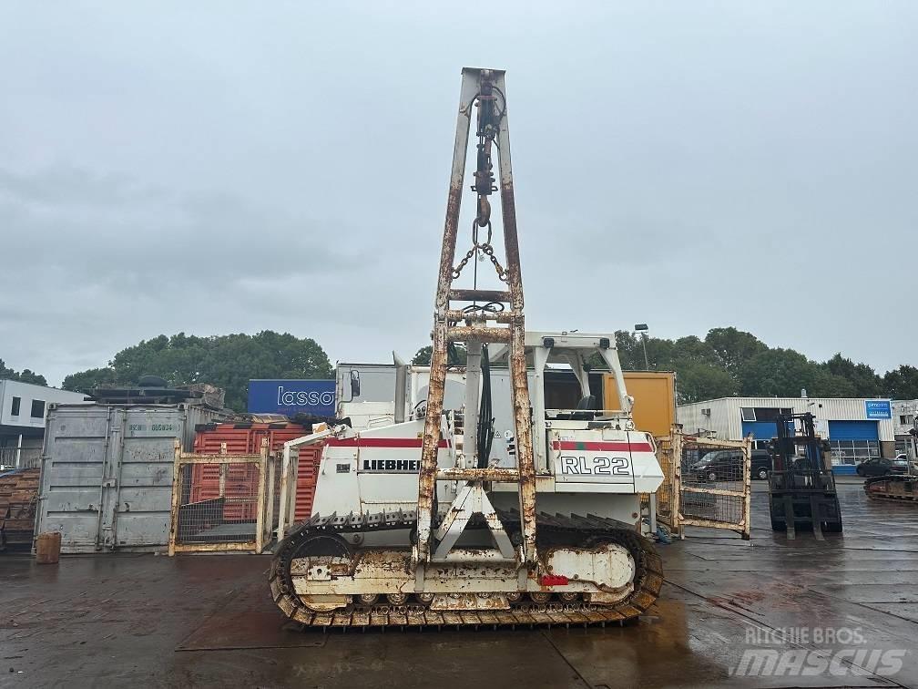 Liebherr RL 22 B Ukladače potrubia