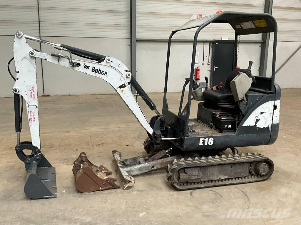 Bobcat E 16 Mini rýpadlá < 7t