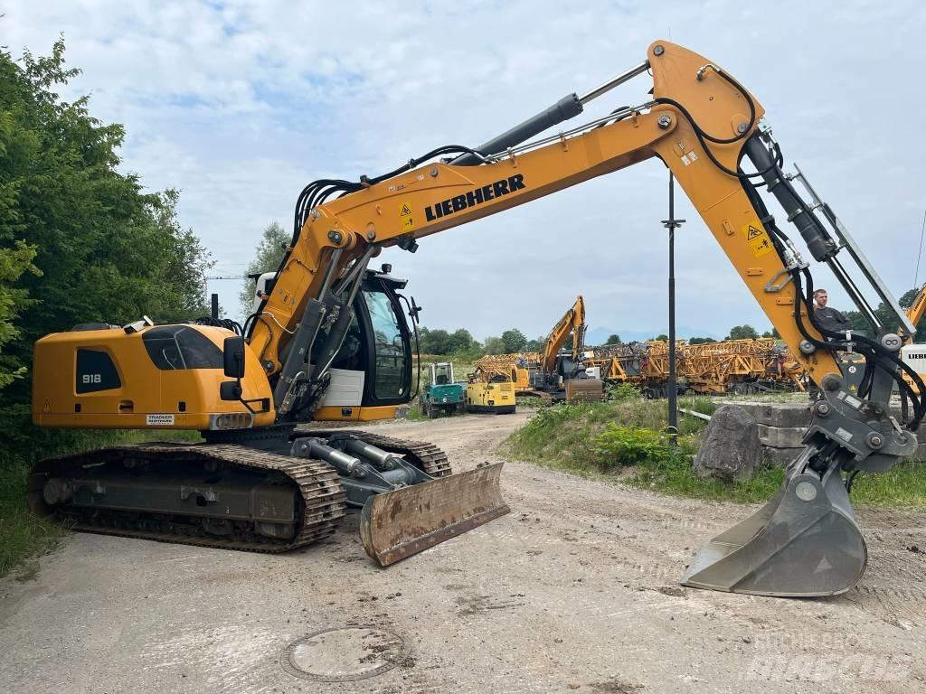 Liebherr R 918 Pásové rýpadlá