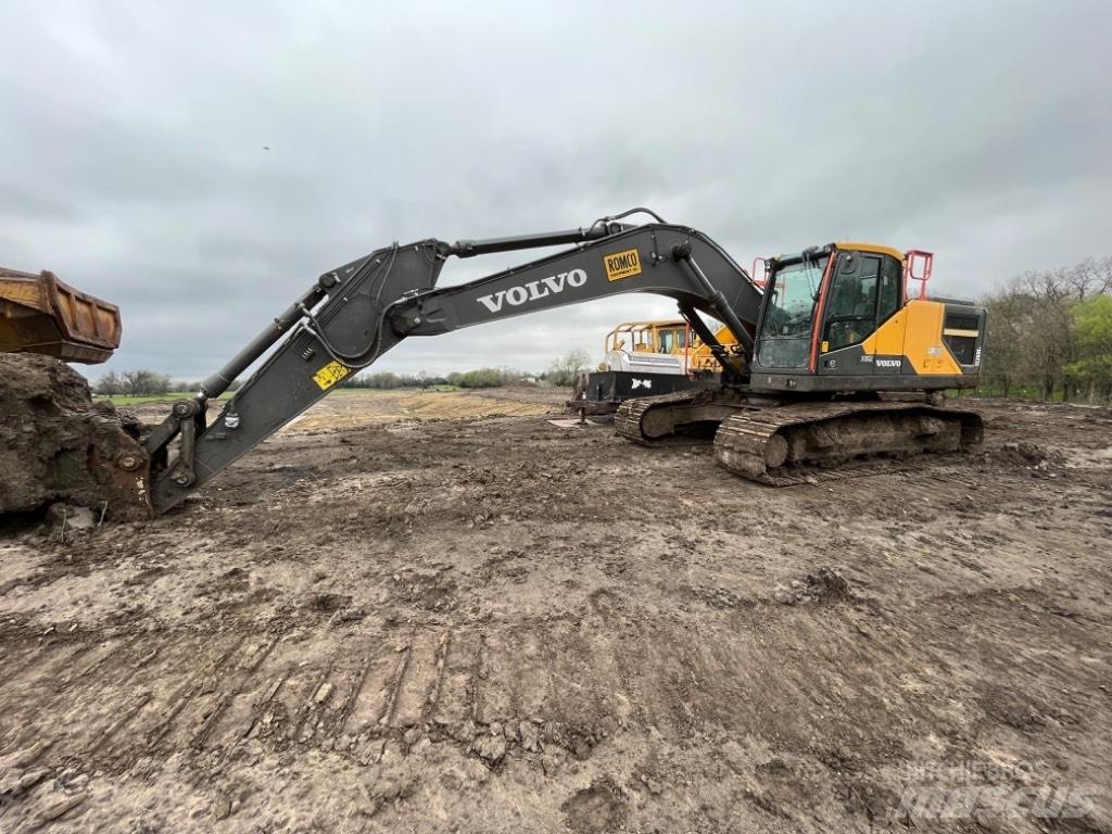 Volvo Ec250el Pásové rýpadlá