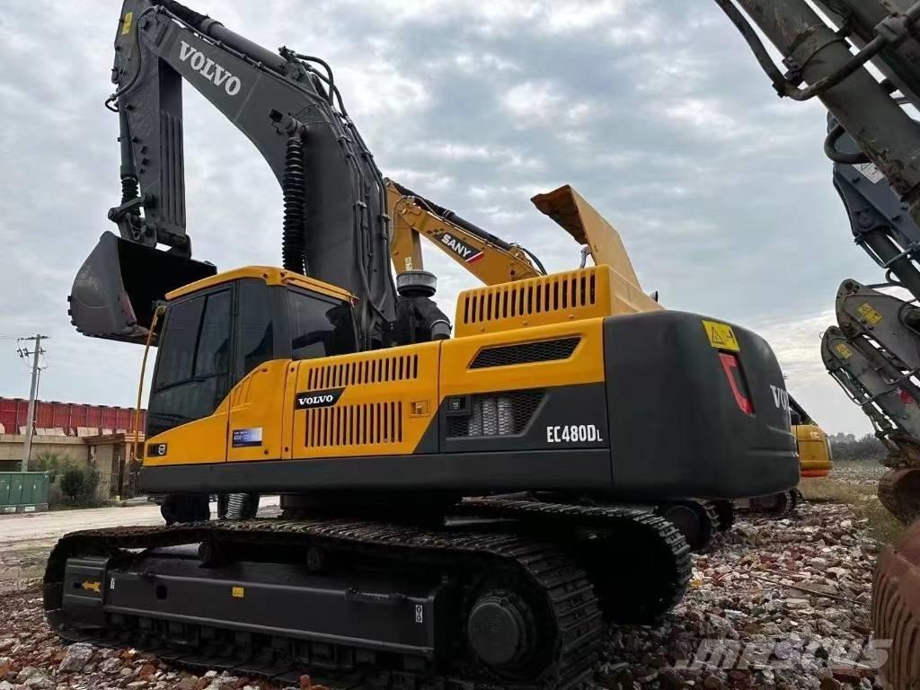 Volvo 480D Pásové rýpadlá