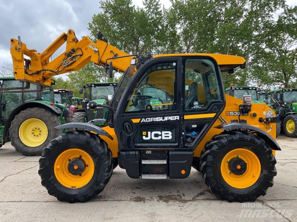 JCB 532-70 Teleskopické nakladače pre poľnohospodárstvo