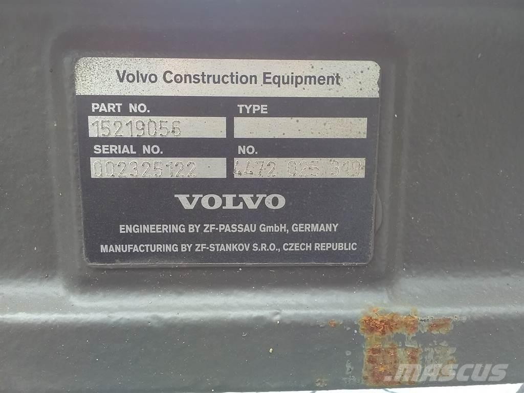Volvo MT-L3025II Nápravy