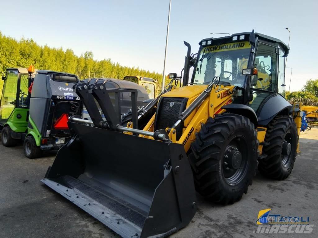 New Holland B 115 D Rýpadlo-nakladače