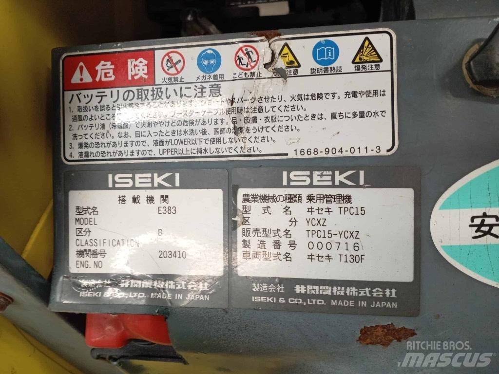 Iseki TPC 15 Traktory