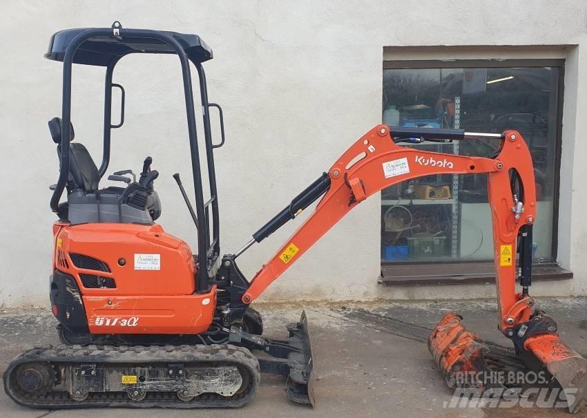 Kubota U 17-3 Mini rýpadlá < 7t