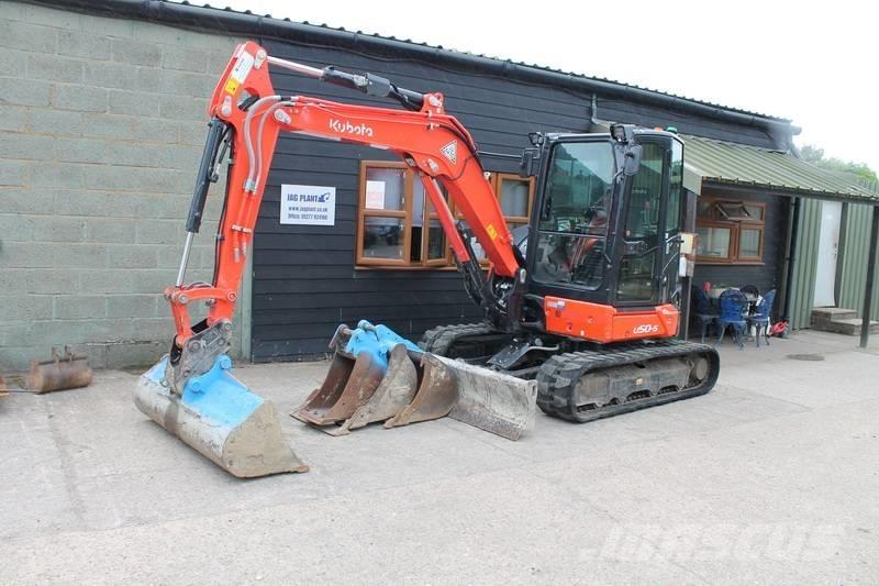 Kubota U 50-5 Mini rýpadlá < 7t