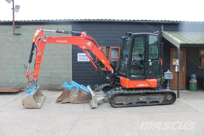 Kubota U 50-5 Mini rýpadlá < 7t