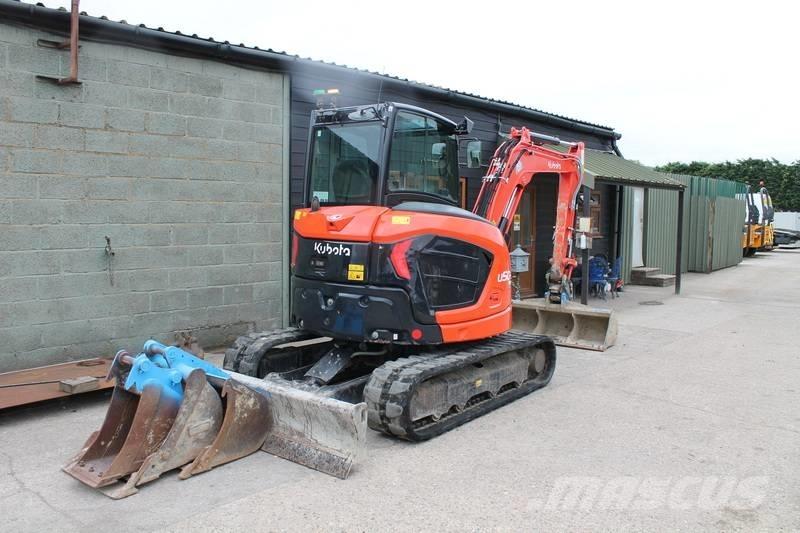 Kubota U 50-5 Mini rýpadlá < 7t