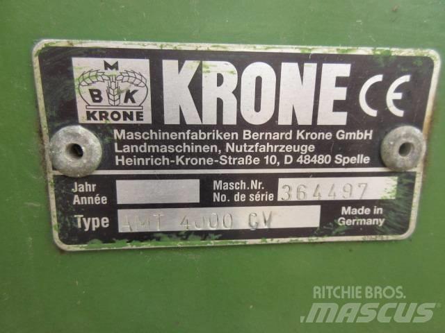 Krone AMC 4000 CV Žacie stroje