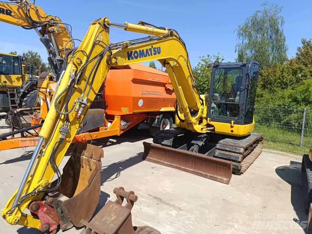 Komatsu PC 80 MR Midi rýpadlá 7 t - 12 t