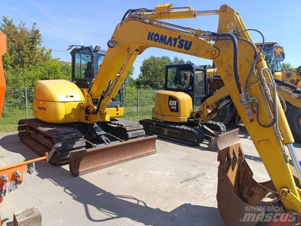 Komatsu PC 80 MR Midi rýpadlá 7 t - 12 t
