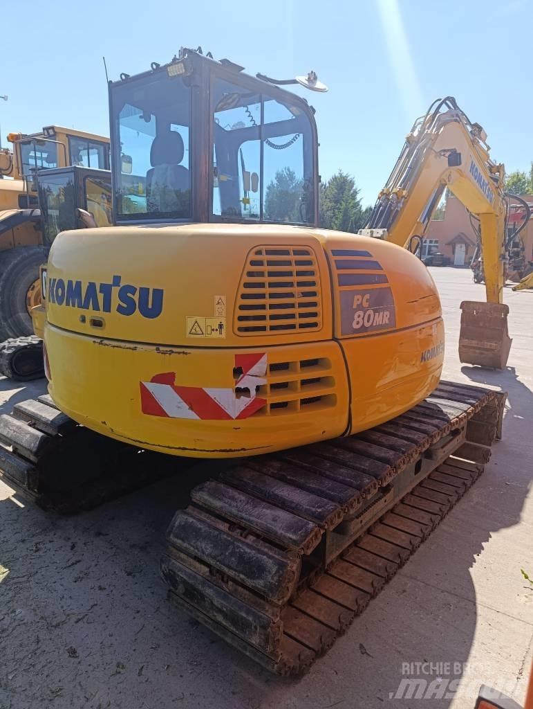 Komatsu PC 80 MR Midi rýpadlá 7 t - 12 t