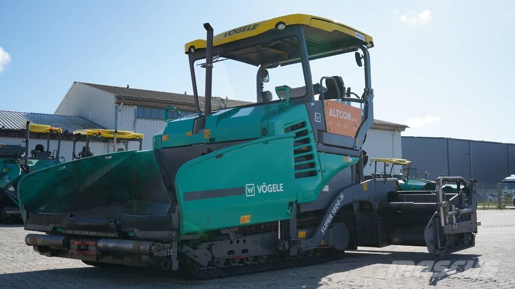Vögele SUPER 1800-3I Finišéry