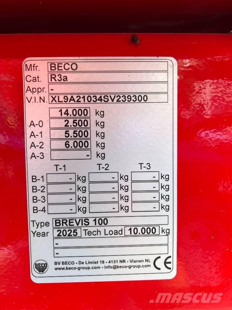 Beco brevis 100 Doprava – ostatné