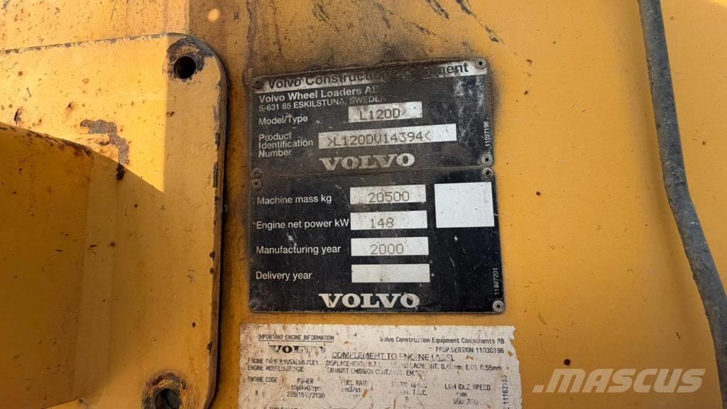 Volvo L 120 D Kolesové nakladače