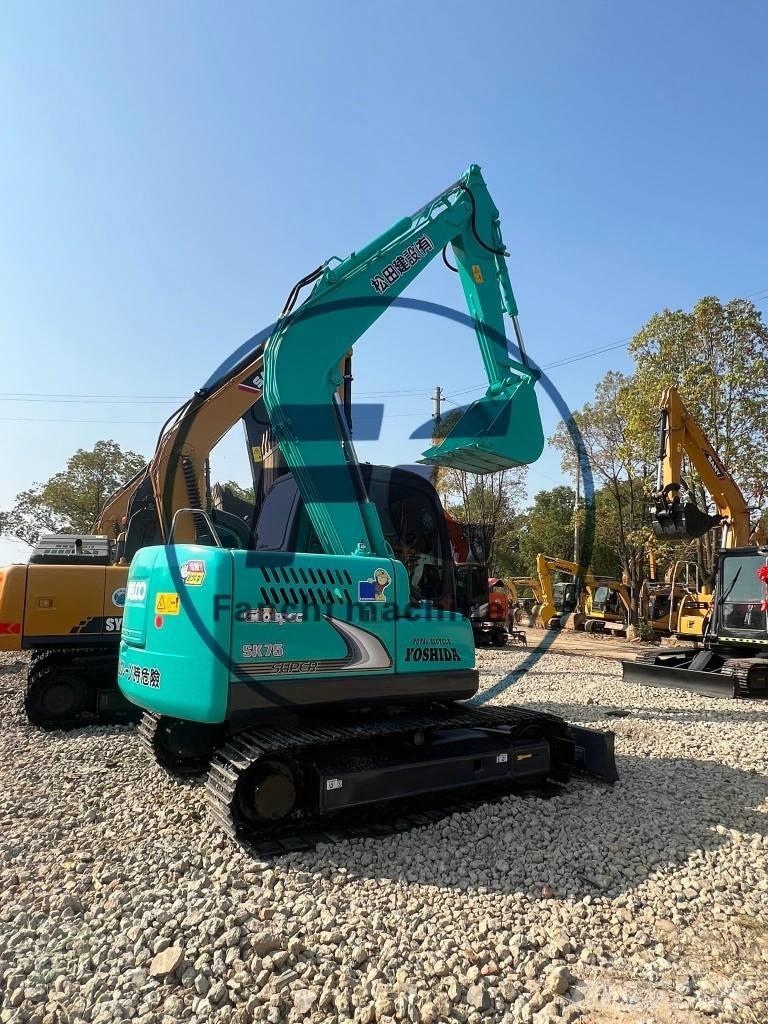 Kobelco SK 75 Pásové rýpadlá