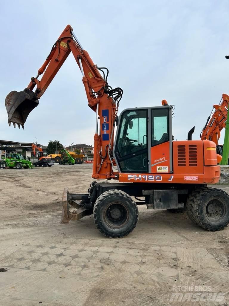Fiat-Hitachi fh 120 Kolesové rýpadlá