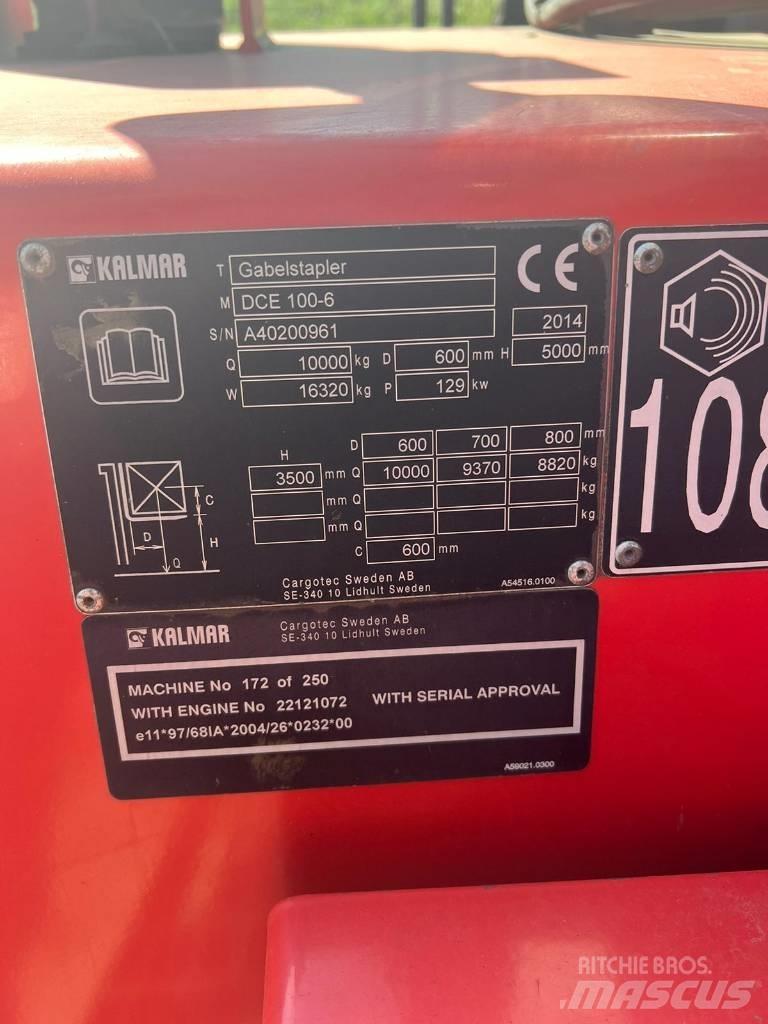Kalmar DCE100-6 Dieselové vozíky